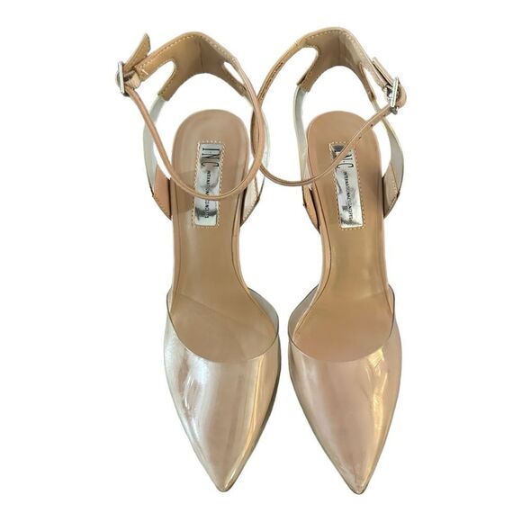 INC International Concepts Women’s Kaija Clear Vinyl Pointed Toe Evening Pumps - Picture 2 of 14